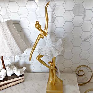 NEW! SHABBY CHIC 15" TALL BALLERINA TUTU DECOR